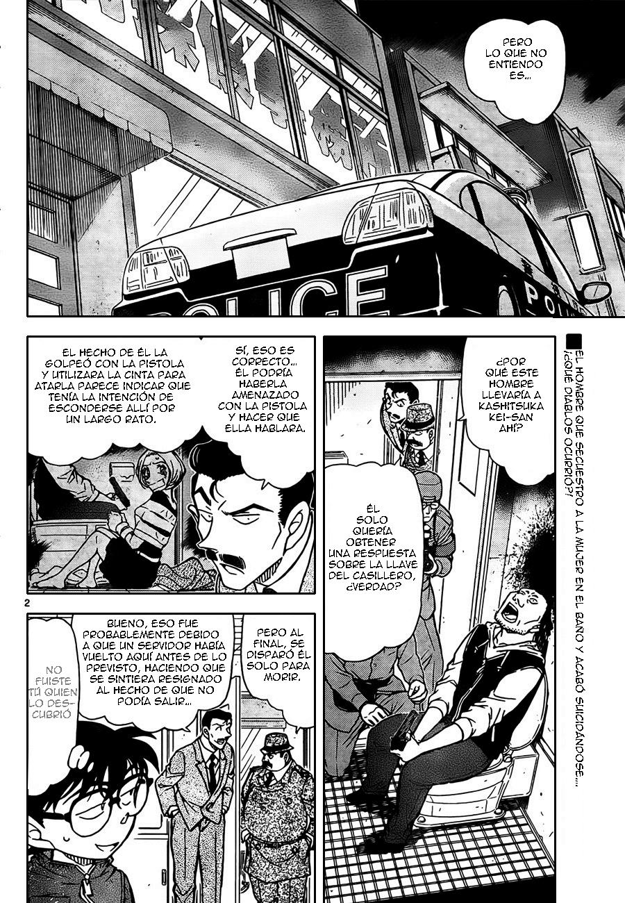 Detective Conan Capitulo 797: Mentiras entrelazadas y misterios página 2