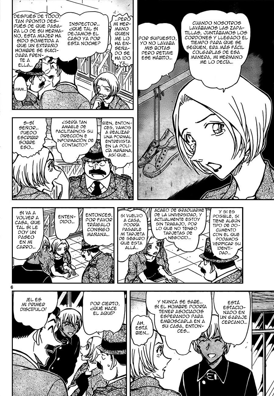 Detective Conan Capitulo 797: Mentiras entrelazadas y misterios página 6