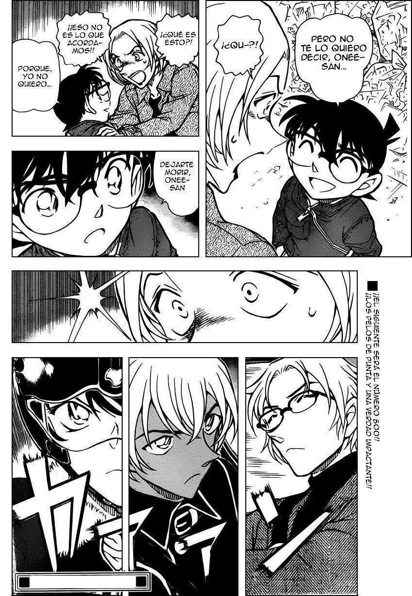 Detective Conan Capitulo 799: La curiosidad y espíritu de investigación página 16