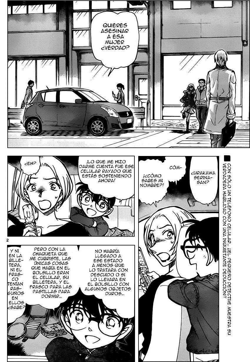 Detective Conan Capitulo 799: La curiosidad y espíritu de investigación página 2