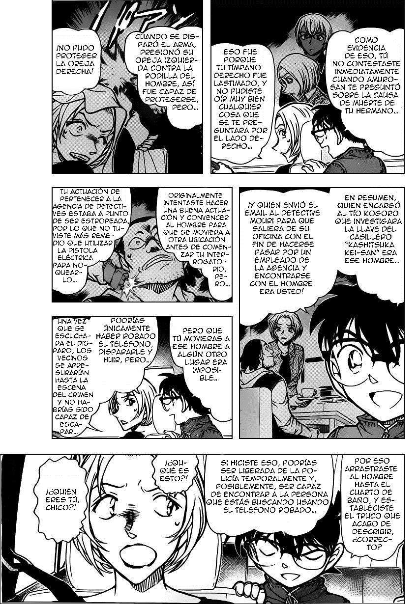 Detective Conan Capitulo 799: La curiosidad y espíritu de investigación página 5