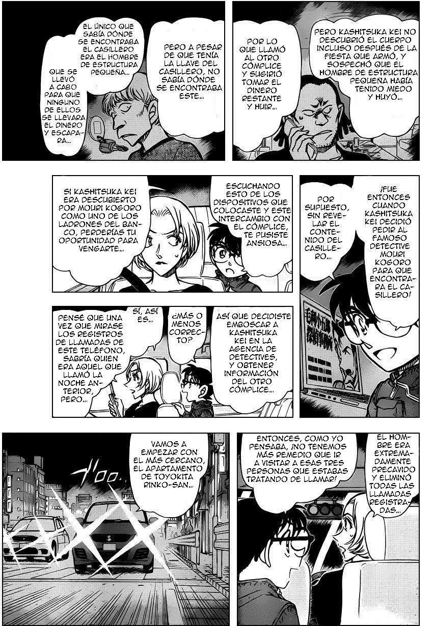 Detective Conan Capitulo 799: La curiosidad y espíritu de investigación página 9
