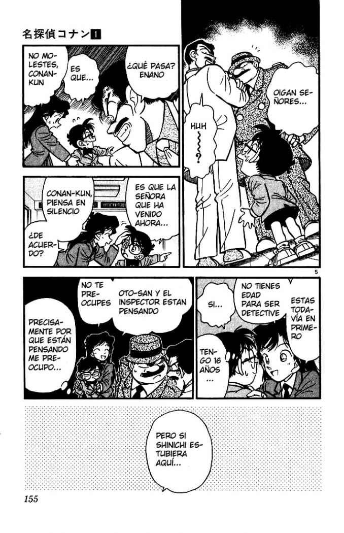 Detective Conan Capitulo 8: Un parecido asombroso página 5