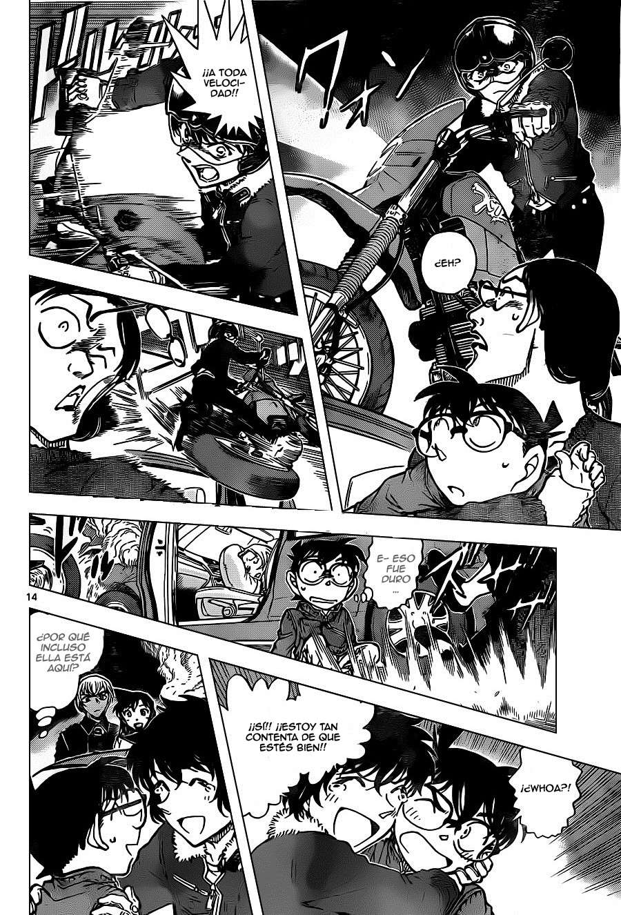 Detective Conan Capitulo 800: Cuando los objetivos se encuentran página 14