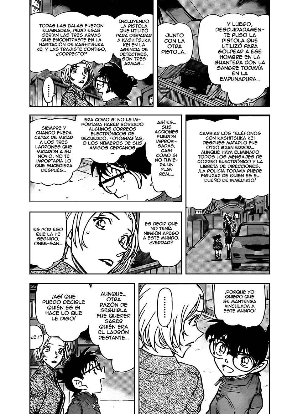 Detective Conan Capitulo 800: Cuando los objetivos se encuentran página 3
