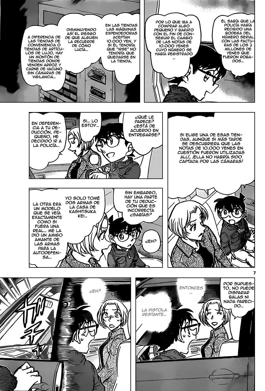 Detective Conan Capitulo 800: Cuando los objetivos se encuentran página 7