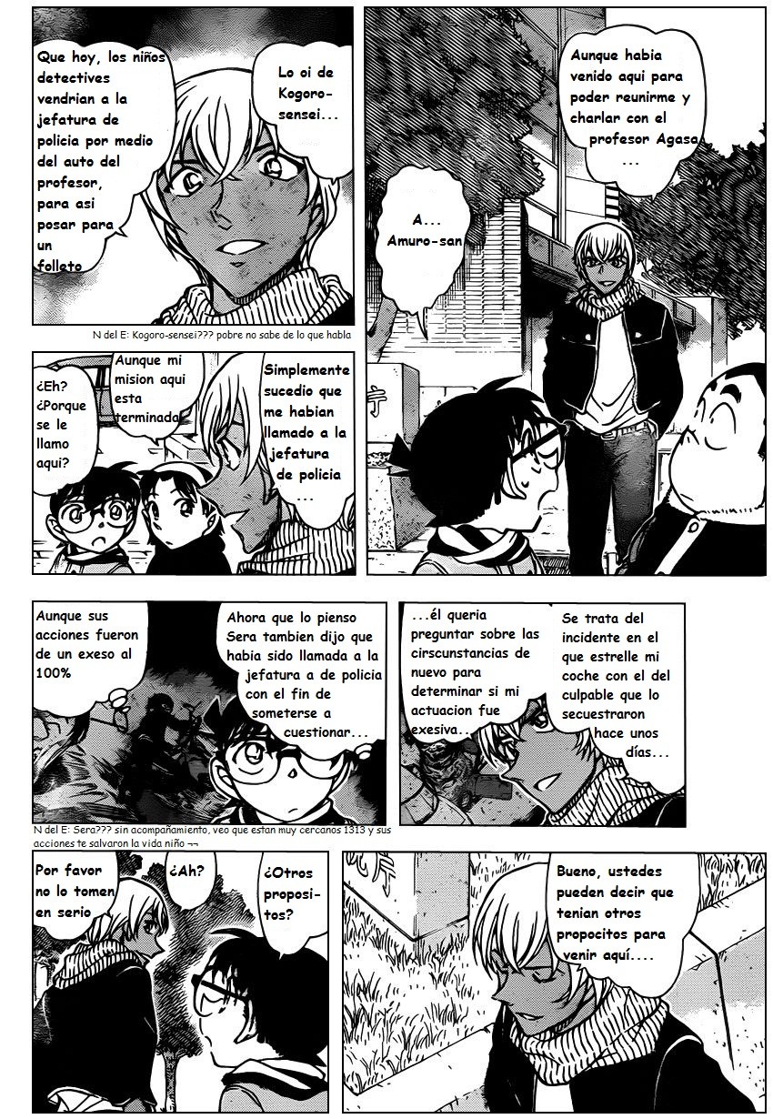 Detective Conan Capitulo 804: El regalo del detective Takagi página 10