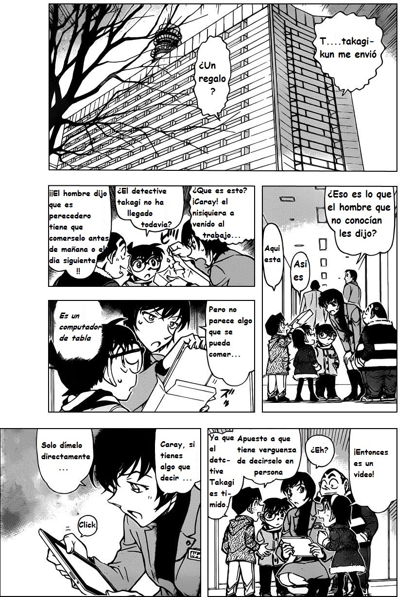Detective Conan Capitulo 804: El regalo del detective Takagi página 13
