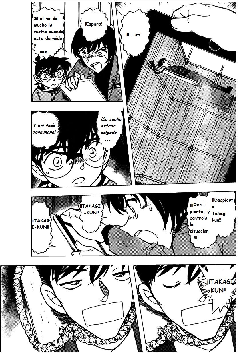 Detective Conan Capitulo 804: El regalo del detective Takagi página 15