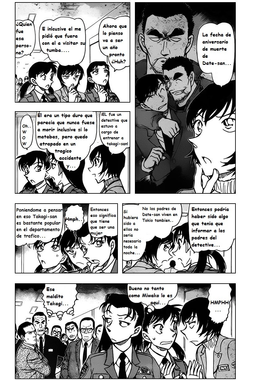 Detective Conan Capitulo 804: El regalo del detective Takagi página 4