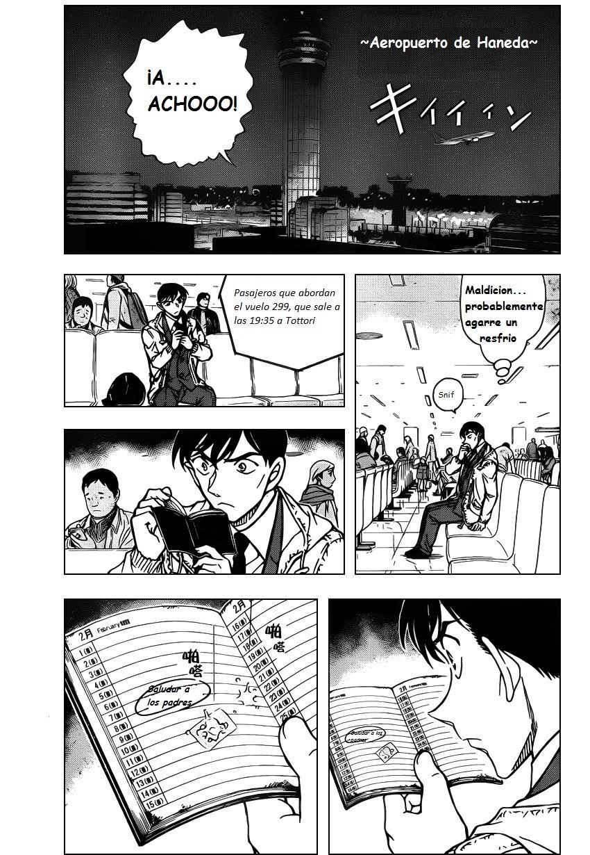 Detective Conan Capitulo 804: El regalo del detective Takagi página 5