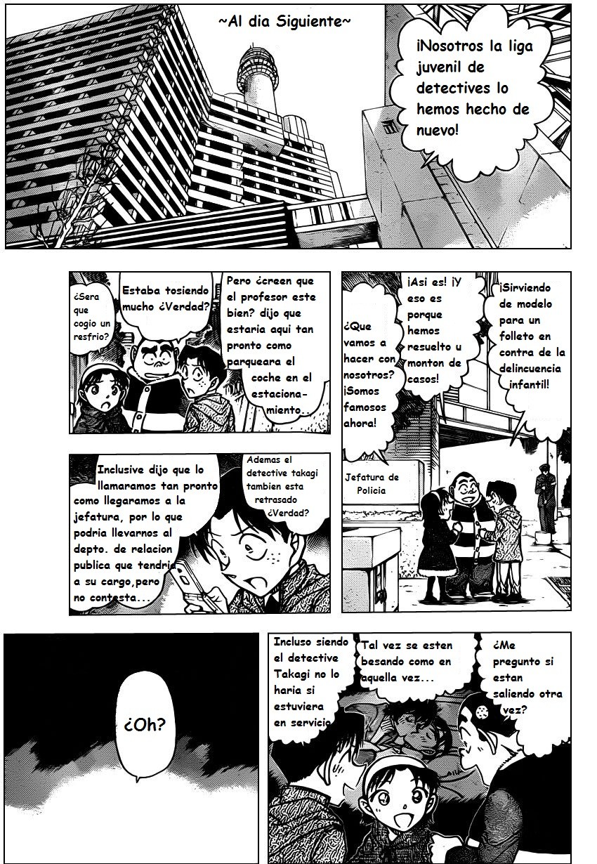 Detective Conan Capitulo 804: El regalo del detective Takagi página 7