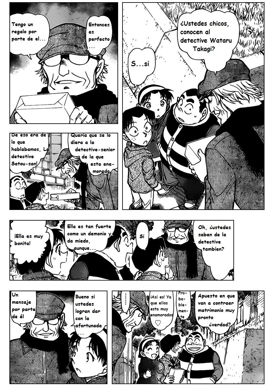 Detective Conan Capitulo 804: El regalo del detective Takagi página 8