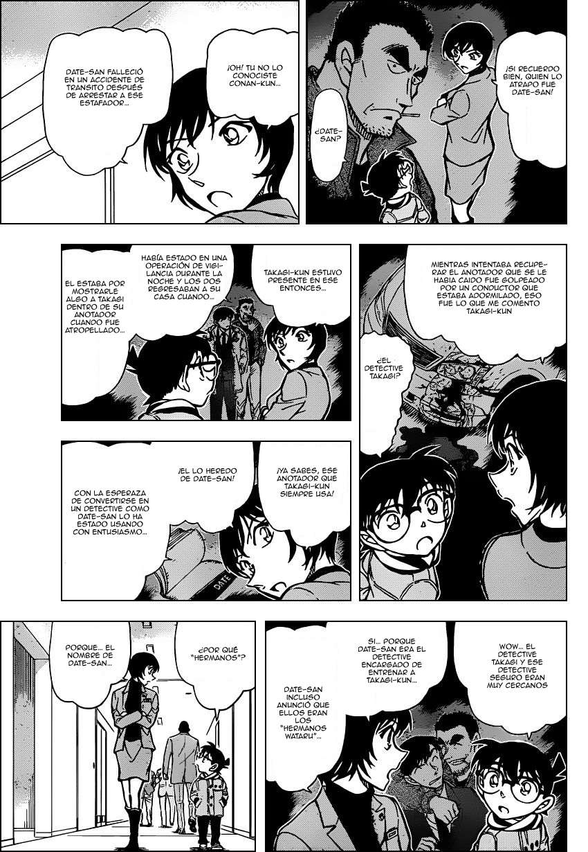 Detective Conan Capitulo 805: Hermanos Wataru página 16
