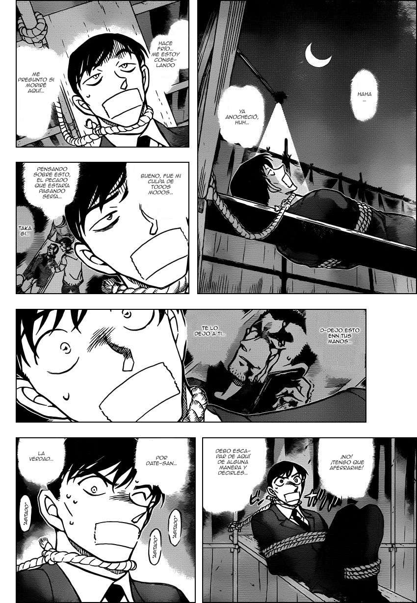 Detective Conan Capitulo 806: La sombra del amanecer página 9