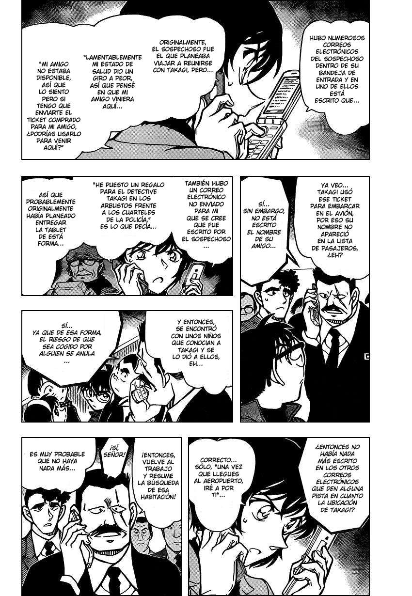 Detective Conan Capitulo 807: El senpai más fuerte página 4
