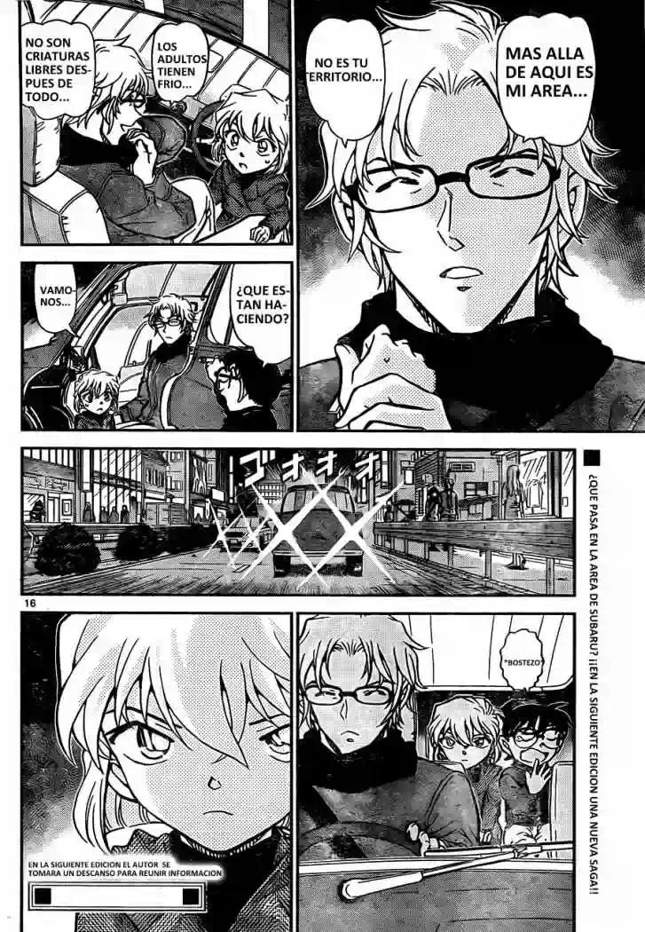 Detective Conan Capitulo 811: Herramientas de comercio página 16