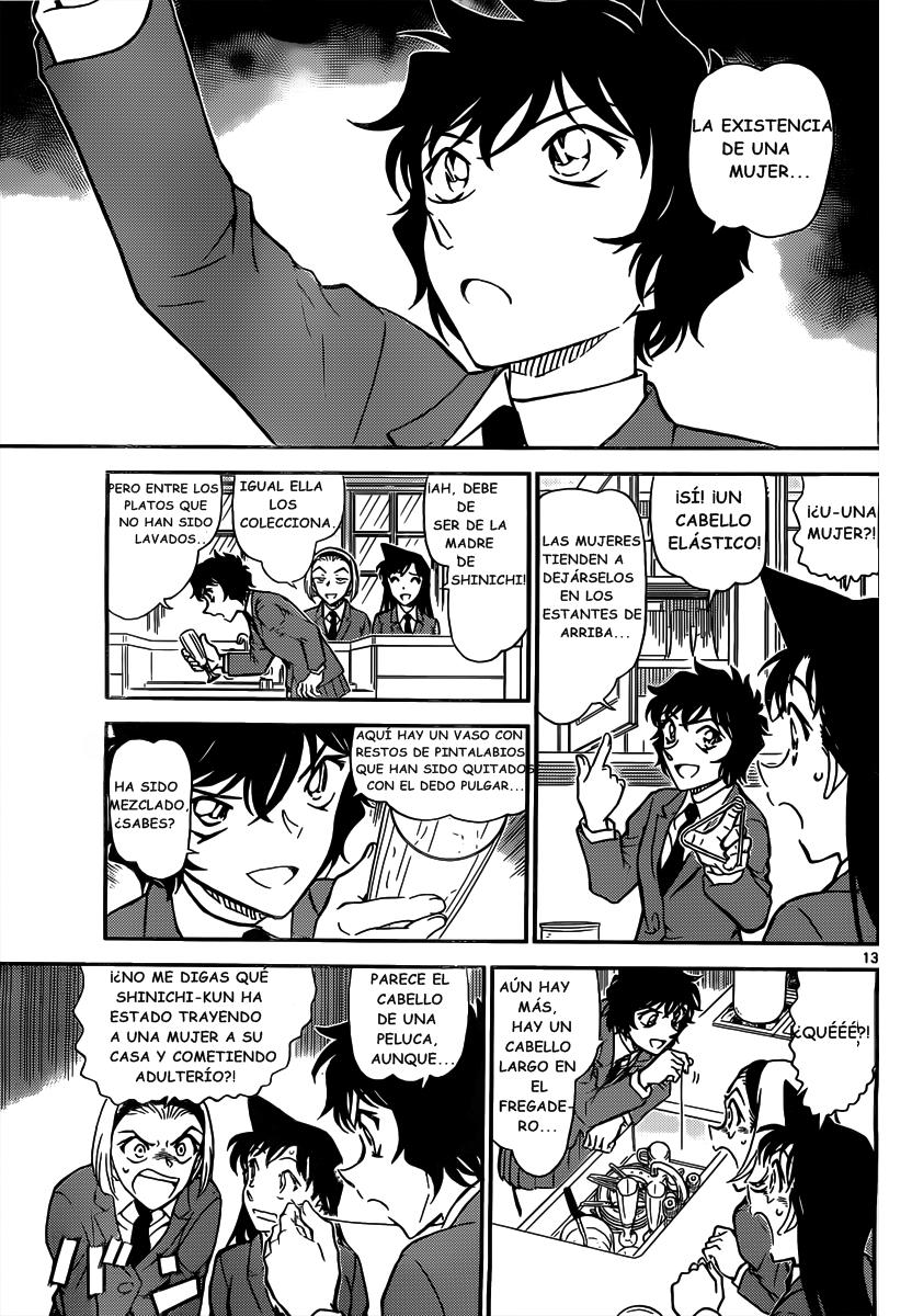 Detective Conan Capitulo 812: El caso frío de Yusaku Kudo página 13
