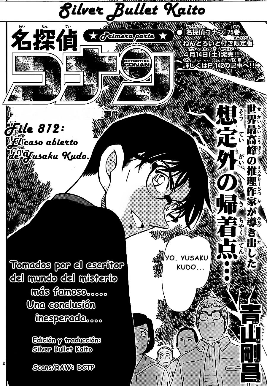 Detective Conan Capitulo 812: El caso frío de Yusaku Kudo página 2