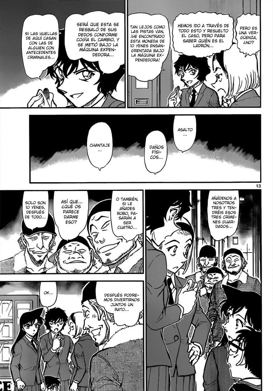 Detective Conan Capitulo 814: Conan-kun, ¿verdad? página 13