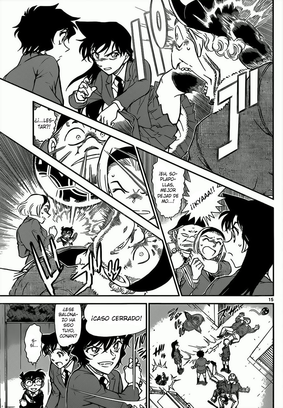 Detective Conan Capitulo 814: Conan-kun, ¿verdad? página 15