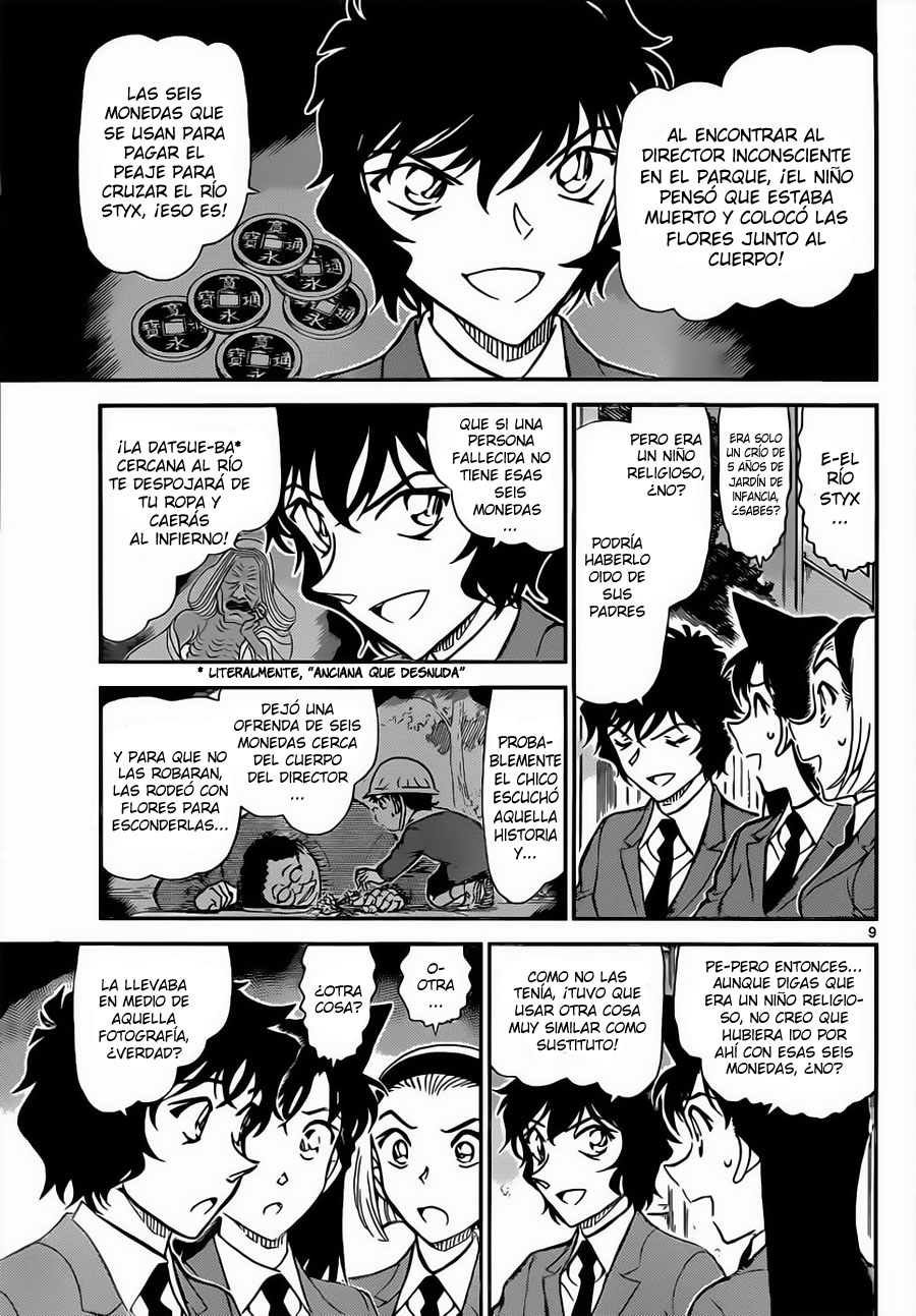 Detective Conan Capitulo 814: Conan-kun, ¿verdad? página 9