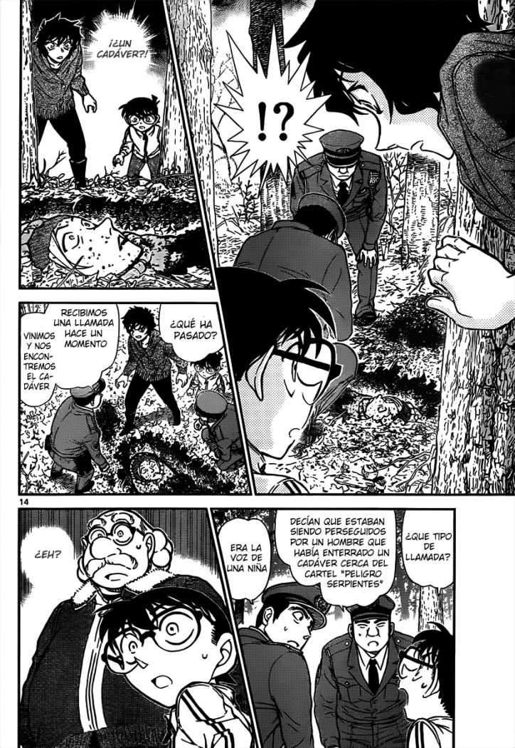 Detective Conan Capitulo 815: Territorio propio página 14