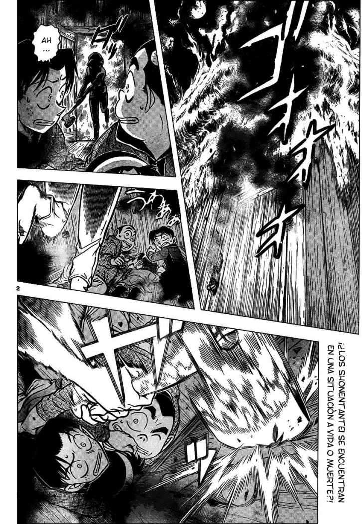 Detective Conan Capitulo 817: Figura solitaria a la luz del farol página 2