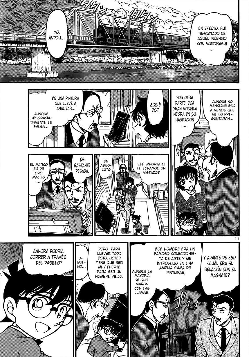 Detective Conan Capitulo 821: Tren del misterio-Unión página 11