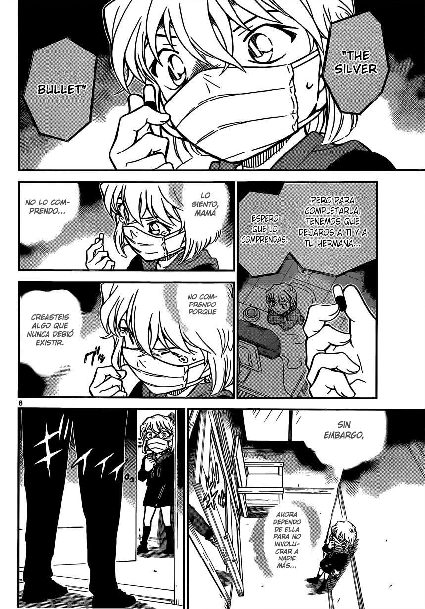 Detective Conan Capitulo 821: Tren del misterio-Unión página 8