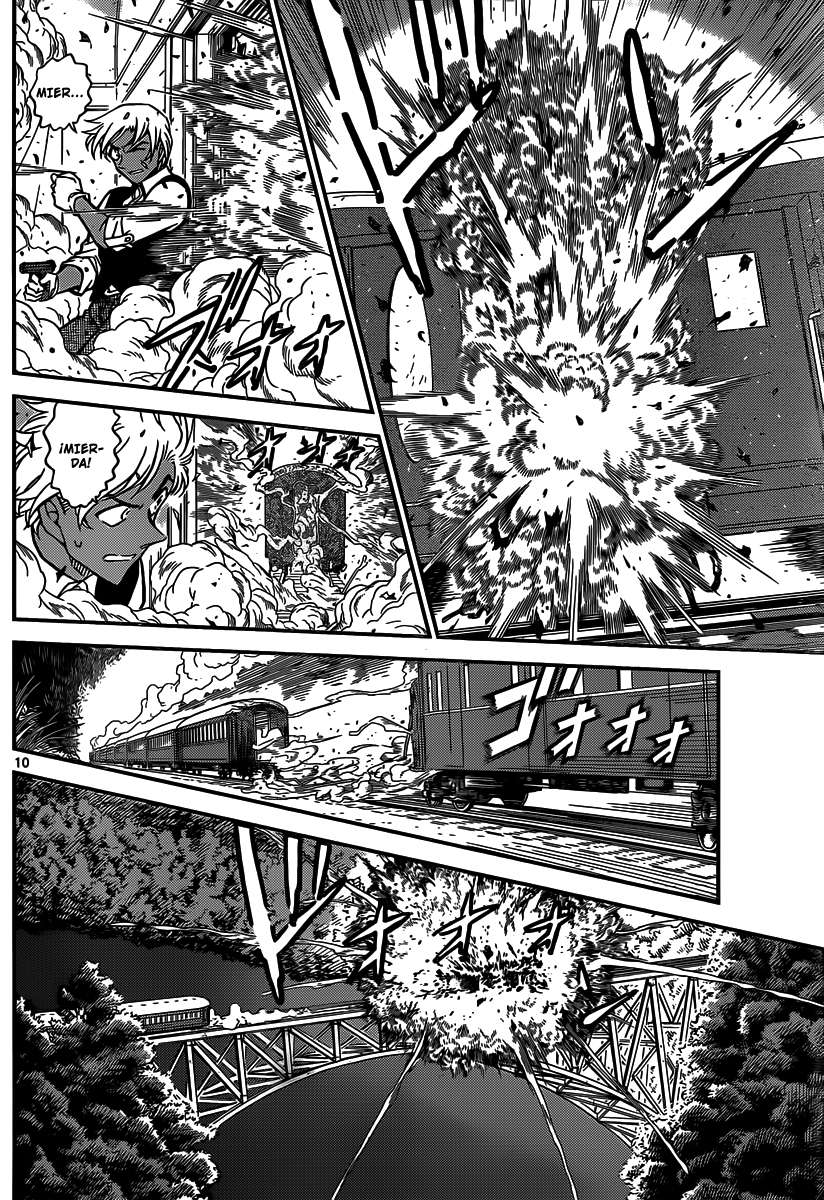 Detective Conan Capitulo 824: Tren del misterio. Destino final página 10