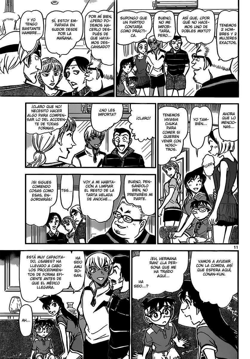 Detective Conan Capitulo 825: Entrenador especial página 11