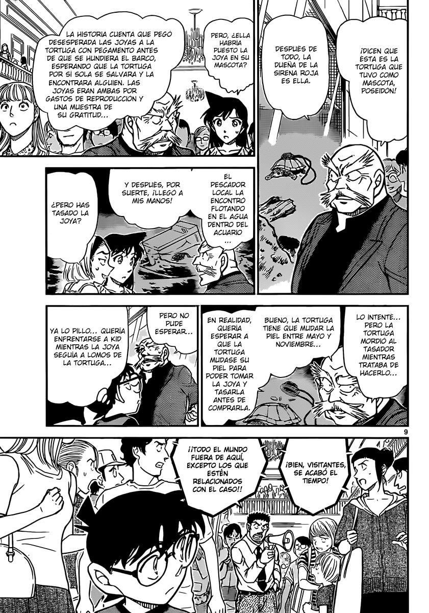 Detective Conan Capitulo 828: Espuma página 10