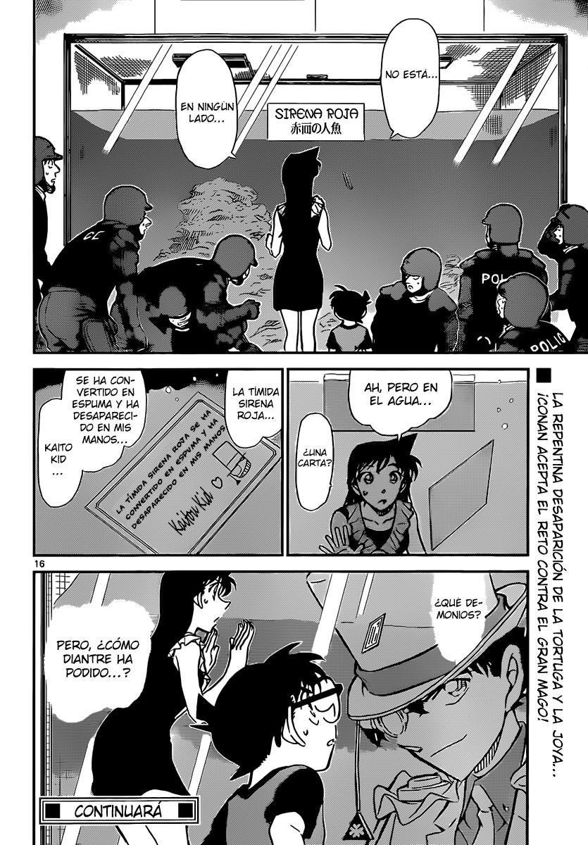 Detective Conan Capitulo 828: Espuma página 17