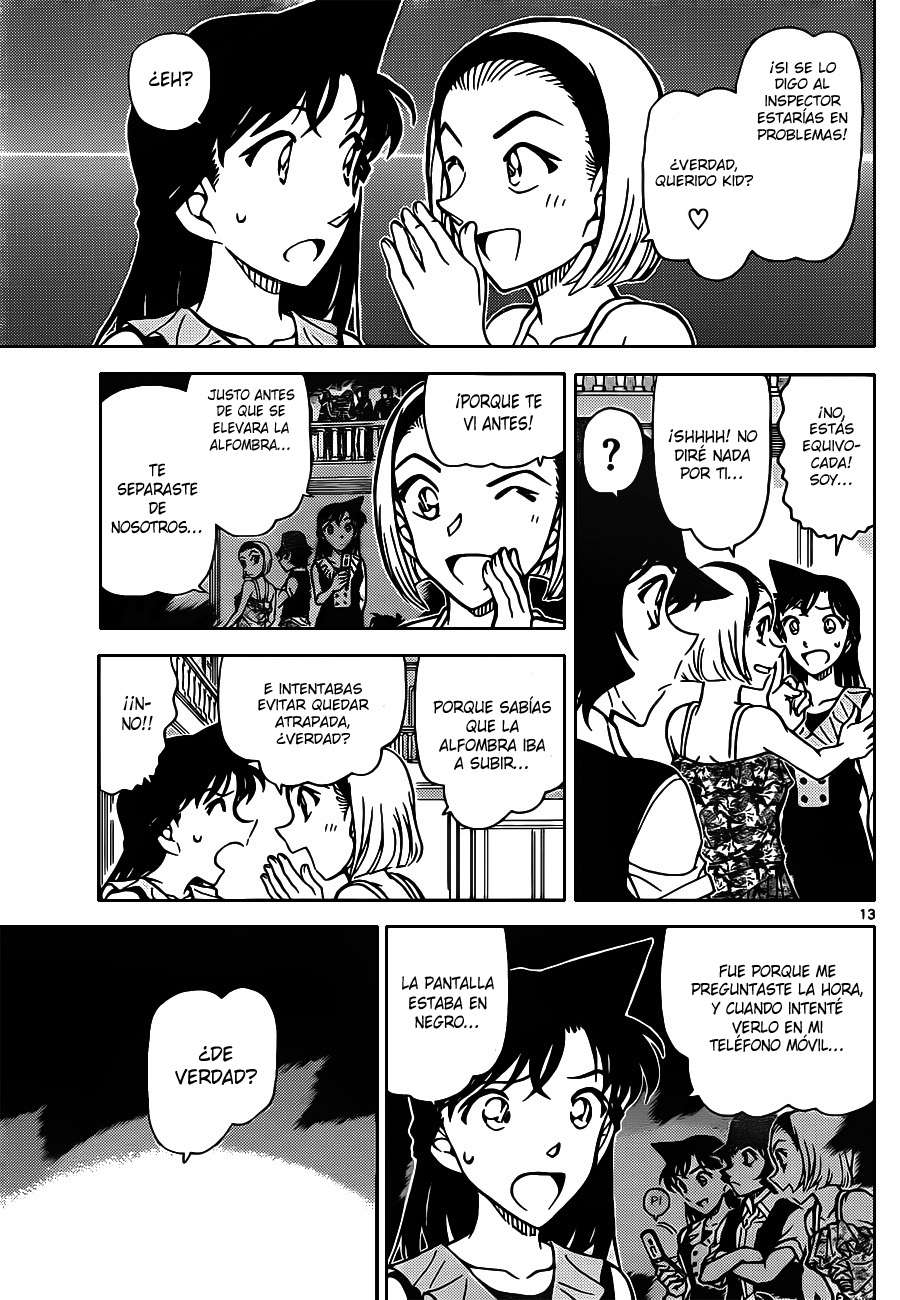 Detective Conan Capitulo 829: Mimetismo página 13