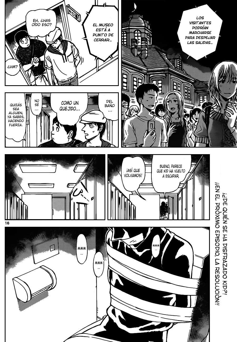 Detective Conan Capitulo 829: Mimetismo página 16