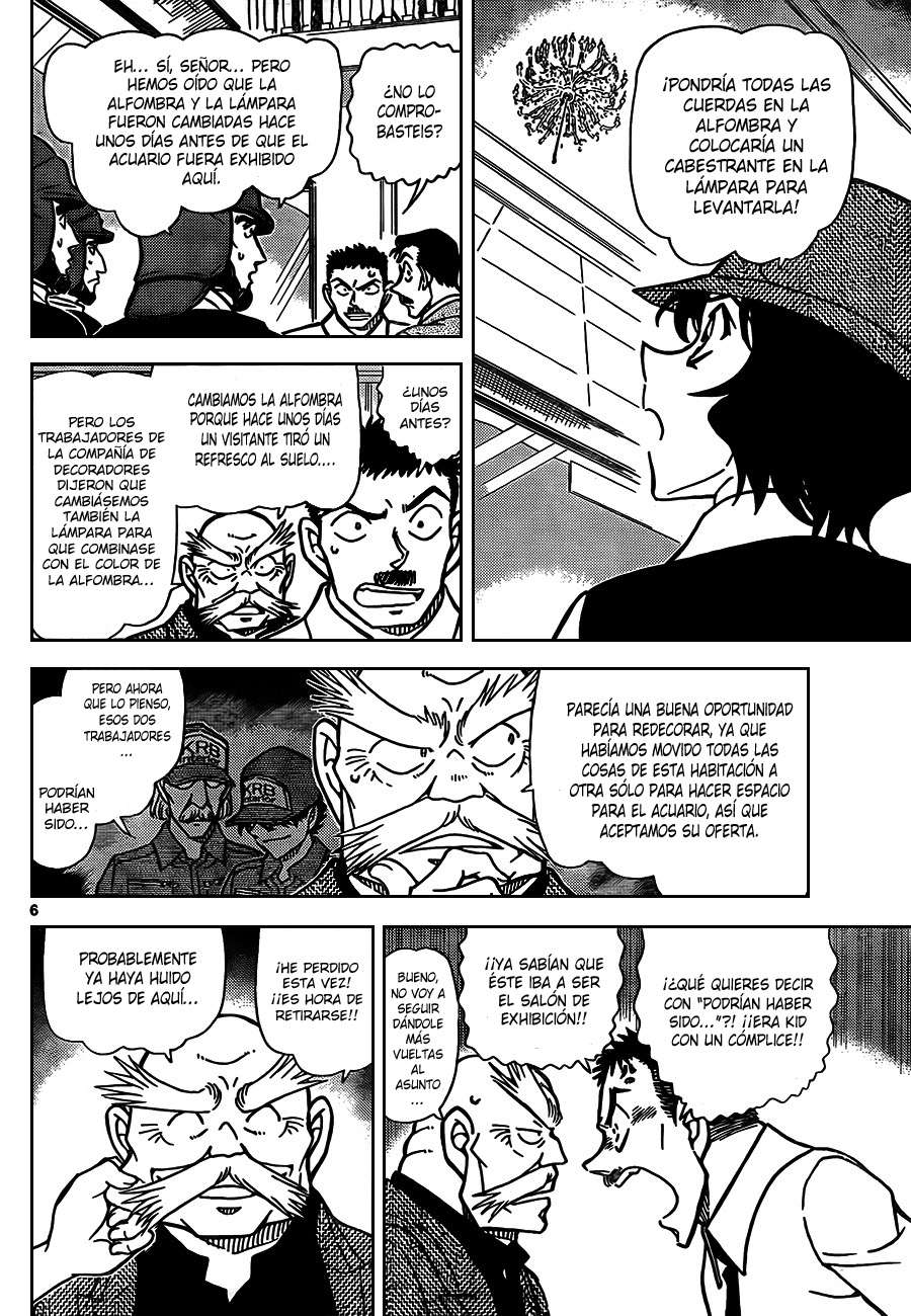 Detective Conan Capitulo 829: Mimetismo página 6