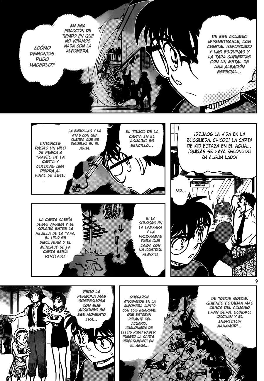 Detective Conan Capitulo 829: Mimetismo página 9