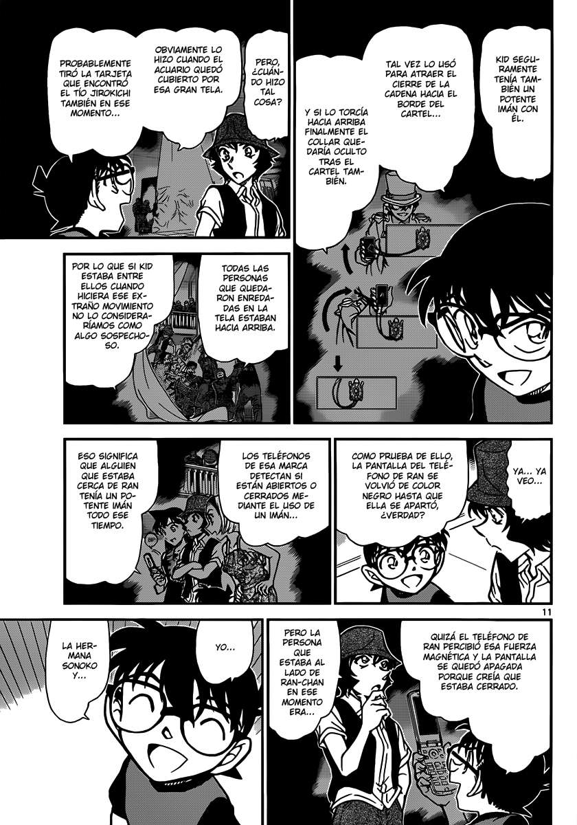 Detective Conan Capitulo 830: Piel derramada página 11