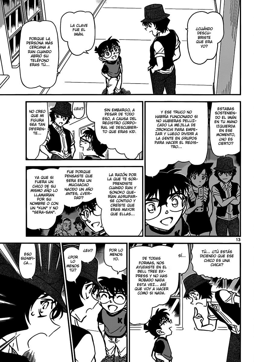 Detective Conan Capitulo 830: Piel derramada página 13