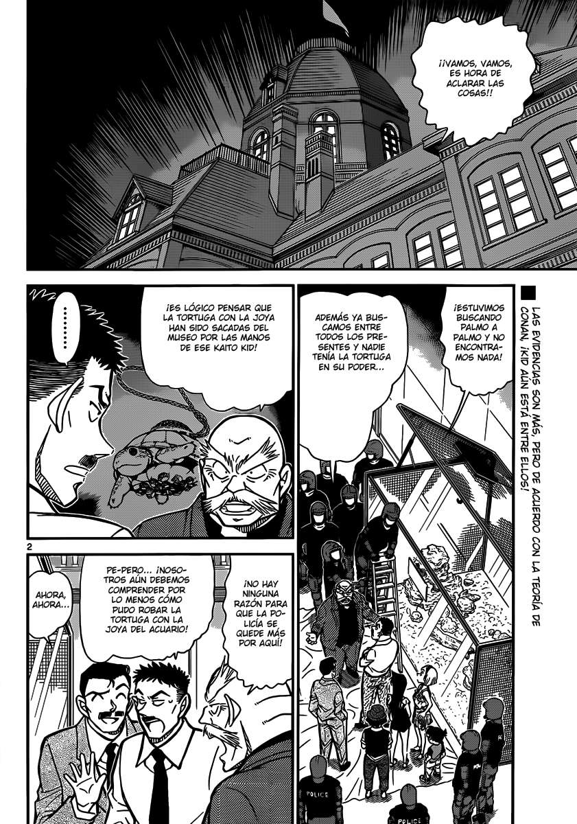 Detective Conan Capitulo 830: Piel derramada página 2