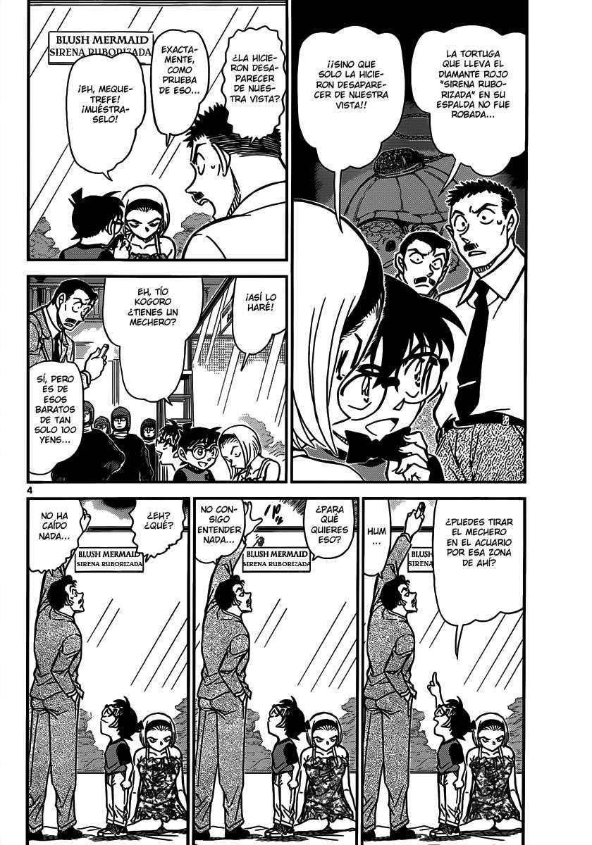 Detective Conan Capitulo 830: Piel derramada página 4