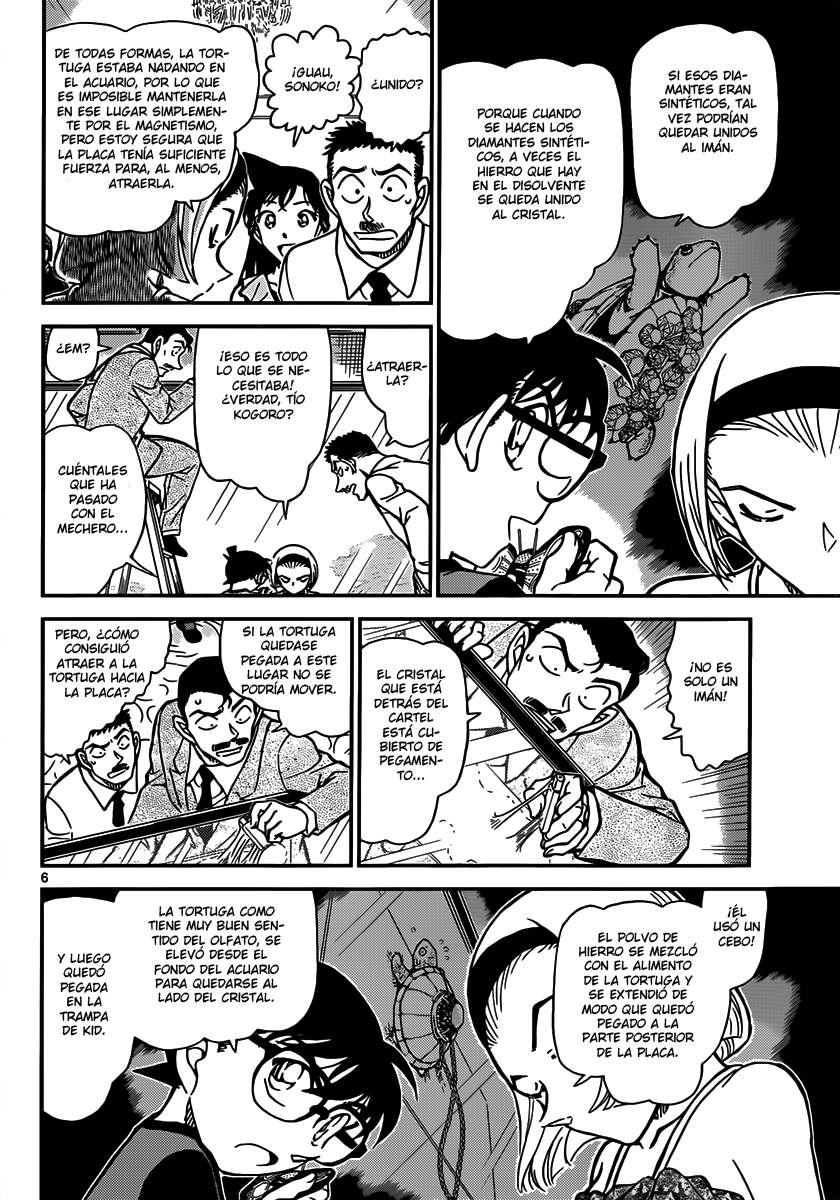 Detective Conan Capitulo 830: Piel derramada página 6
