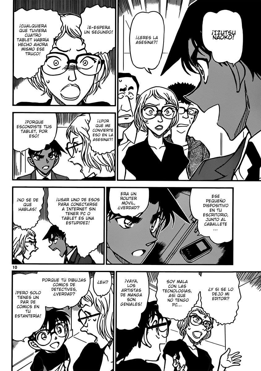 Detective Conan Capitulo 833: El truco del maestro página 10