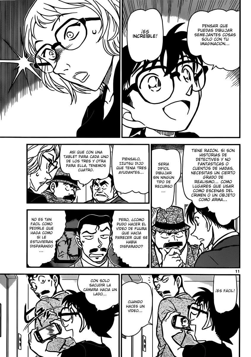 Detective Conan Capitulo 833: El truco del maestro página 11