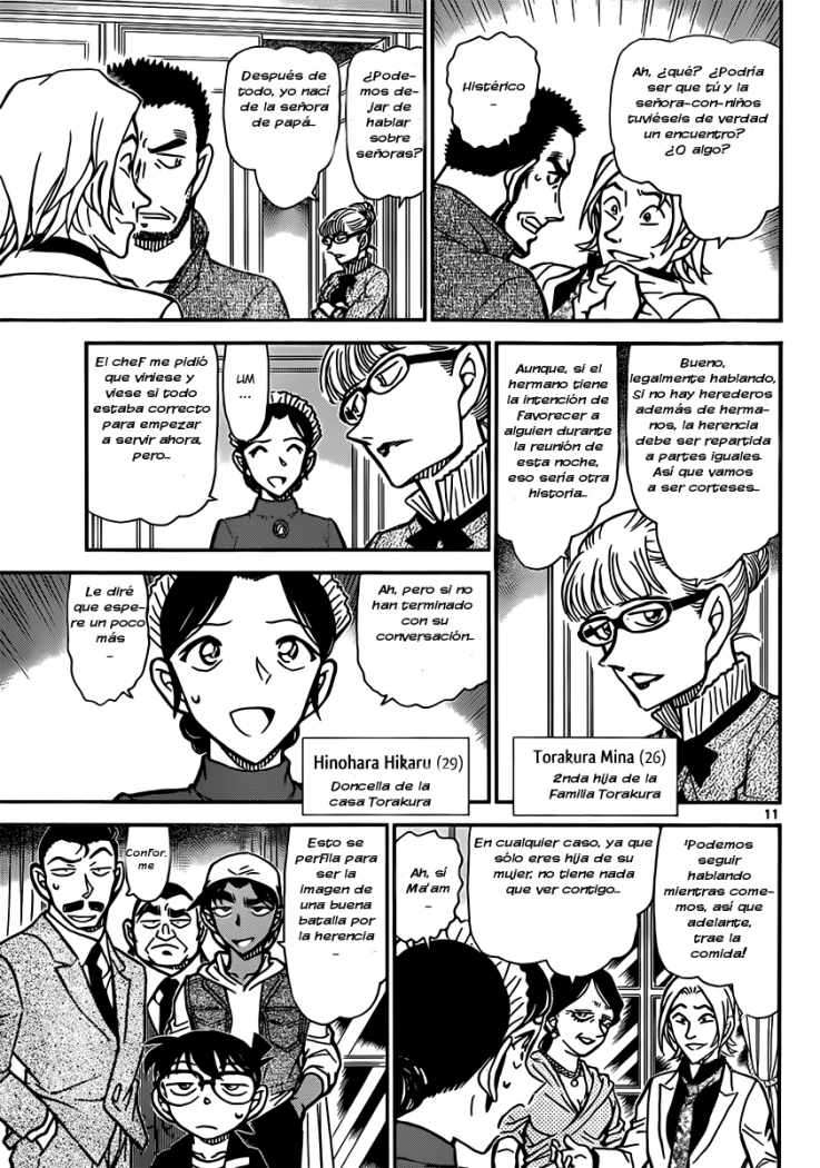 Detective Conan Capitulo 834: La mansión del vampiro página 11
