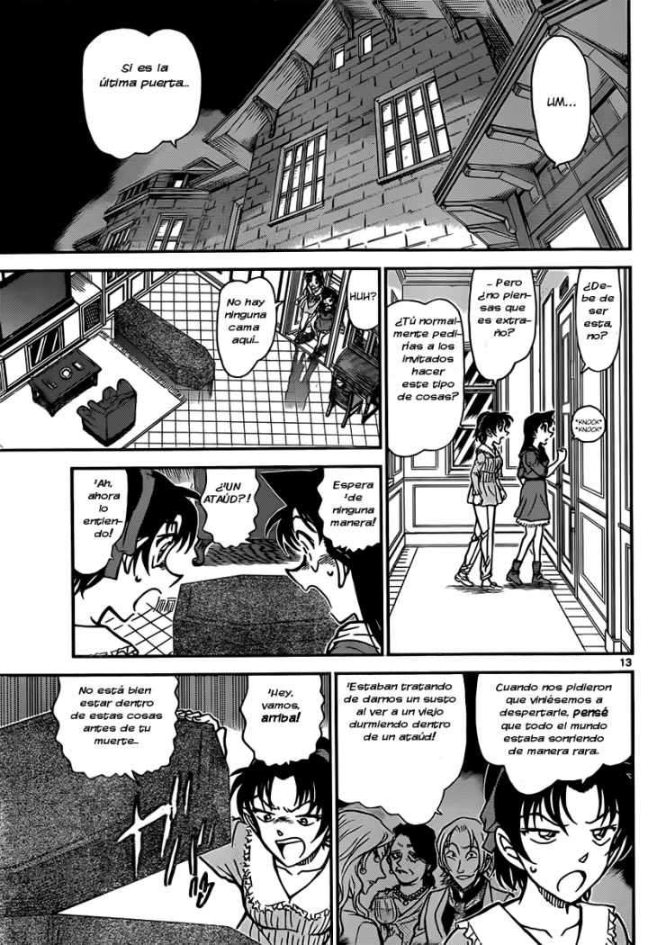 Detective Conan Capitulo 834: La mansión del vampiro página 13
