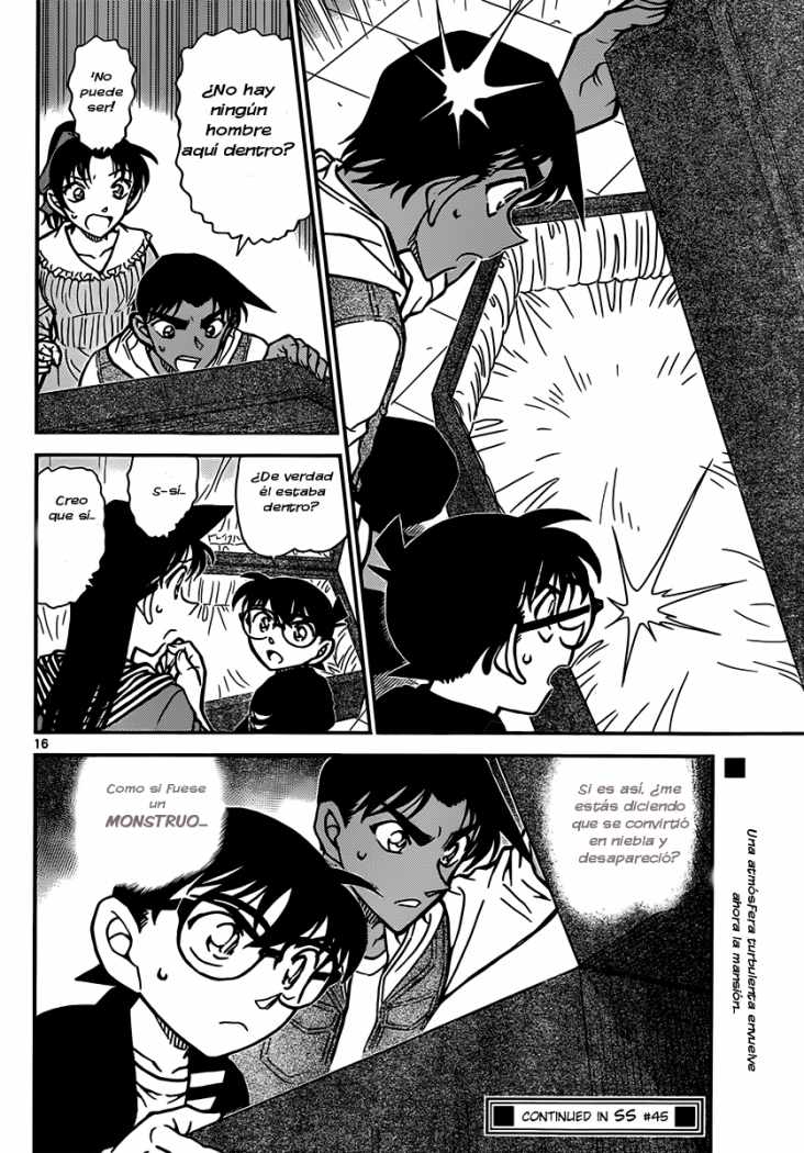 Detective Conan Capitulo 834: La mansión del vampiro página 16