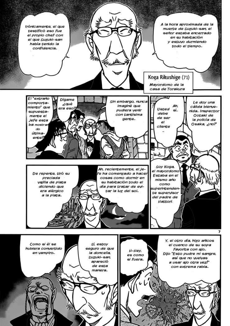 Detective Conan Capitulo 834: La mansión del vampiro página 7