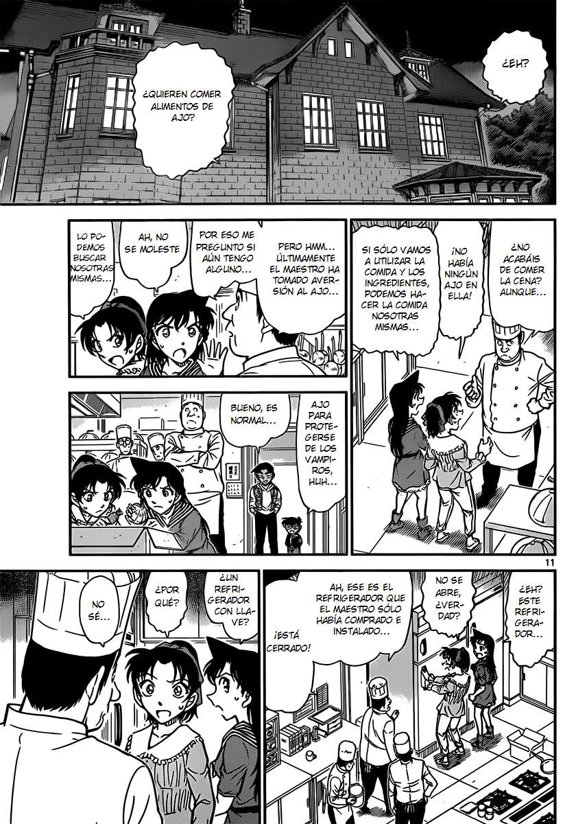 Detective Conan Capitulo 835: El conde Drácula página 11